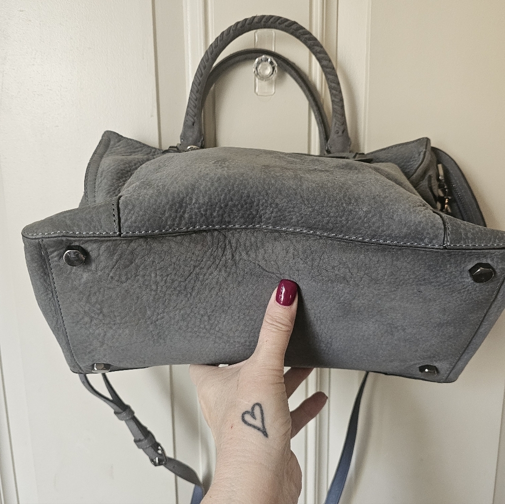 Rebecca MINKOFF SMOKEY BLUE/GRAY SUEDE LEATHER 🌿 - Picture 8 of 11